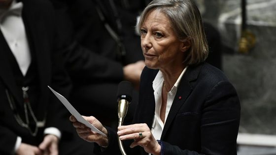 Sophie Cluzel à l'Assemblée nationale en mars 2018 ©AFP - Philippe LOPEZ