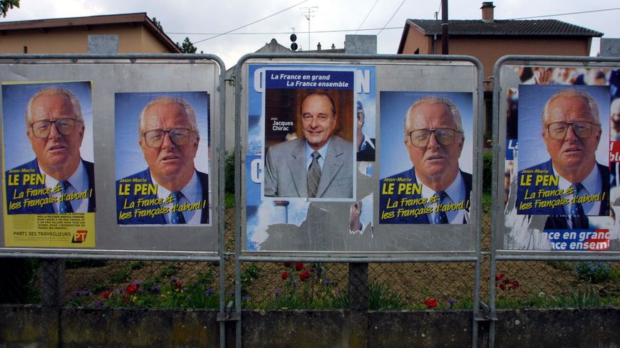 Le second tour Chirac - Le Pen de la présidentielle 2002 marque l'apogée de la défiance de la droite envers le Front National