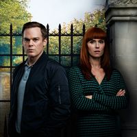 Michael C. Hall et Audrey Fleurot dans "Safe", série signée Harlan Coben présentée au festival Canneséries