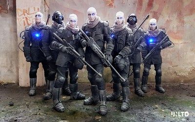 Les personnages que le spectateur côtoie dans Trinity, le film en VR de Patric Boivin