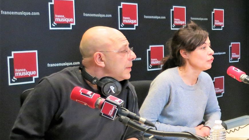 France Musique, studio 141... Christian Hecq & Valérie Lesort