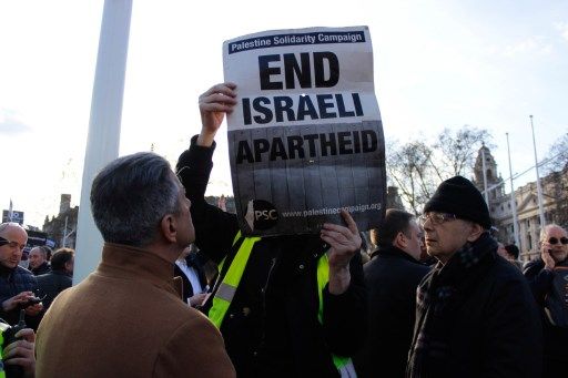 Manifestation antisioniste à Londres, mars 2018.