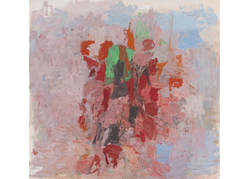 Philip Guston (Montréal, Canada, 1913 – Woodstock, New York, États-Unis, 1980) Dial, 1956 Huile sur toile, 182,9 × 194 cm New York, Whitney Museum of American Art, purchase, inv. 56.44