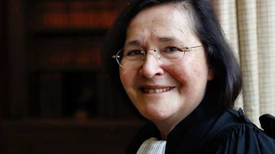 Marie-Aimée Peyron, avocate et bâtonnier de de Paris ©AFP - PATRICK KOVARIK