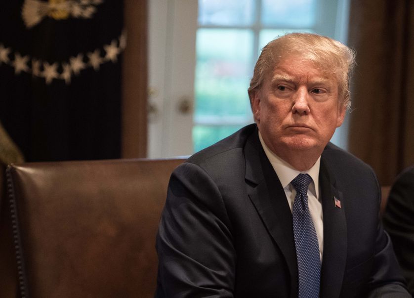 Le président américain Donald Trump