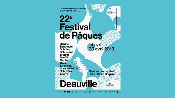 Affiche du Festival de Pâques de Deauville