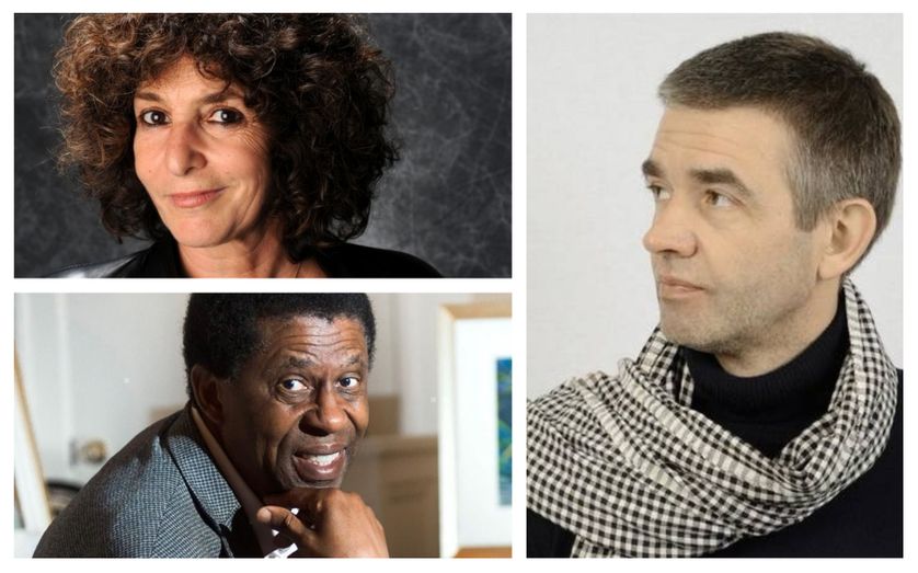 Geneviève Brisac © Getty - Brice TOUL / Dany Laferrière / Philippe Lançon © C.Hélie - Gallimard