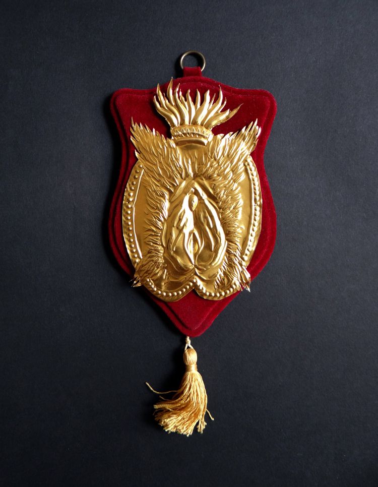 Ex-voto vulve ardente