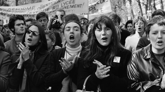 Manifestation mai 68 ©AFP - JACQUES MARIE / AFP