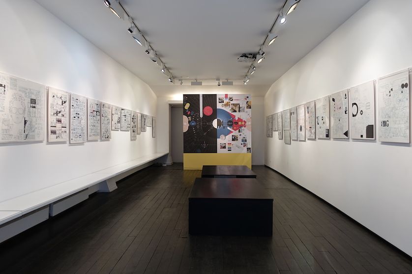 Expo Chris Ware 2018 à la Galerie Martel