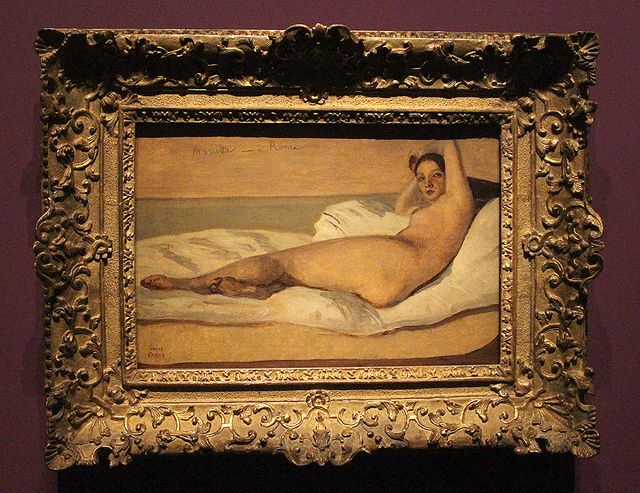Corot - Marietta ou l'Odalisque romaine (1843)