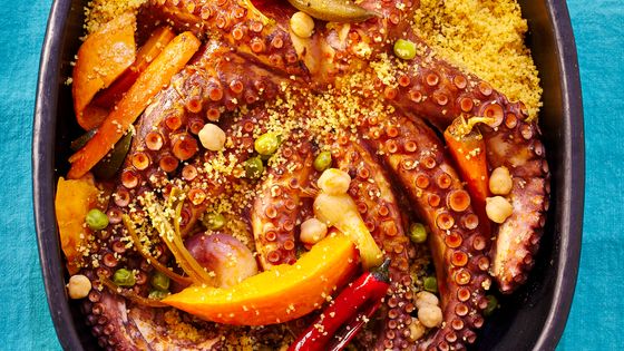 Couscous au poulpe - Nourredine Labiadh