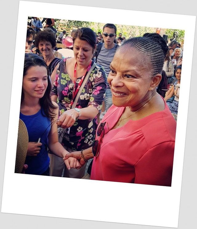 Christiane Taubira festival d'Avignon, juillet 2017