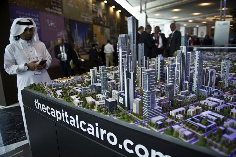 La maquette de la future capitale égyptienne, dont le nom n'a pas encore été choisi, a été dévoilée il y a moins de trois ans seulement...