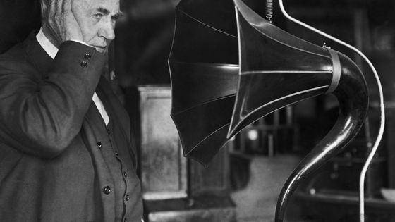 Thomas Edison, inventeur du phonographe ©Getty