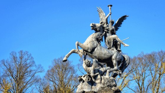 Vue du château Herrenchiemsee, véritable Versailles bavarois où séjourna Louis II de Bavière...