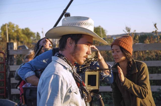 Sur le tournage du film
