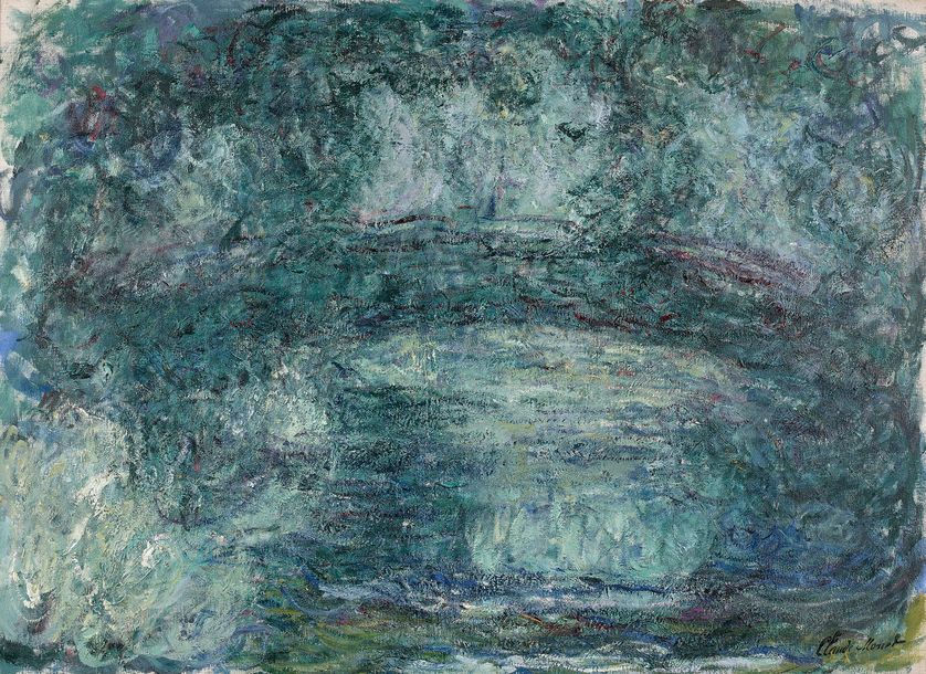 Le Pont japonais, 1918-1924 Huile sur toile, 73 × 100 cm Paris, collection particulière, courtesy of Blondeau & Cie, Genève