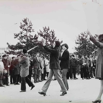 Action de rue, marionnettes (1969-1971), Monique Frydman