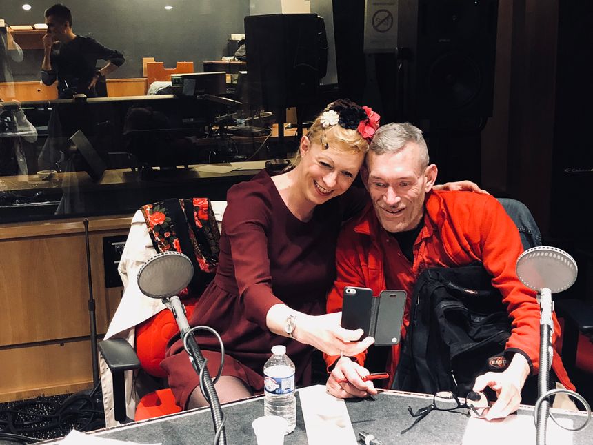 Phia Ménard et Mark Tompkins