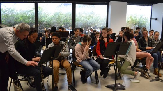 Les samedis matin au conservatoire de Bordeaux on joue collectif ©Radio France - Suzana Kubik