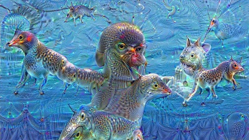 La pochette de l'album de Nirvana, "Nevermind", réinterprétée par "Deep Dream".