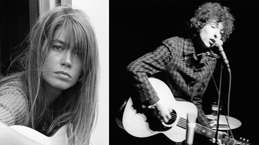 Françoise Hardy | Bob Dylan sur la scène de l'Olympia