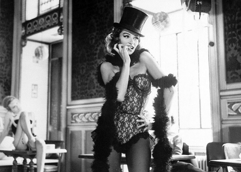 Anouk Aimée dans le film Lola de Jacques Demy