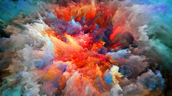 Explosion de couleurs - My HD wallpapers