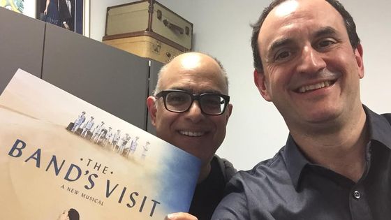 David Yazbek et Laurent Valière à New York ©Radio France - Laurent Valière