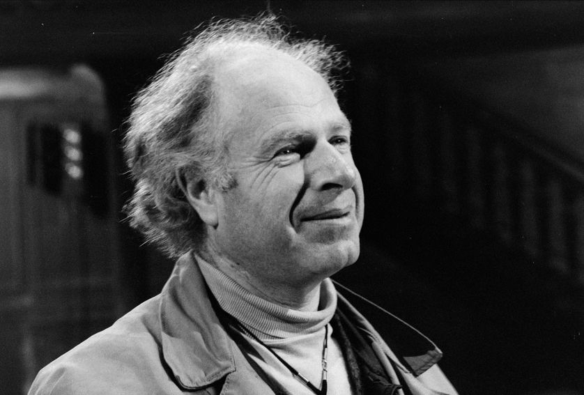 Portrait de Peter Brook en 1974.