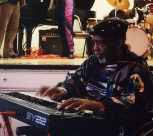 Le musicien Sun Ra photographié le 27 février 1992. Il avait 78 ans
