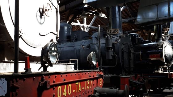 Train à Vapeur au Musée Vivant du Train à Vapeur à Longueville près de Provins en Seine et Marne ©Radio France - Philippe Lefebvre