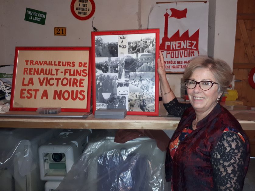 Fabienne Lauret, auteur de "L'Envers de Flins : une féministe révolutionnaire à l'atelier