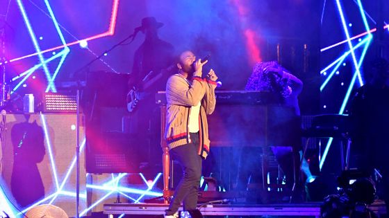 Childish Gambino en concert en février 2018 ©AFP - NEILSON BARNARD / GETTY IMAGES NORTH AMERICA