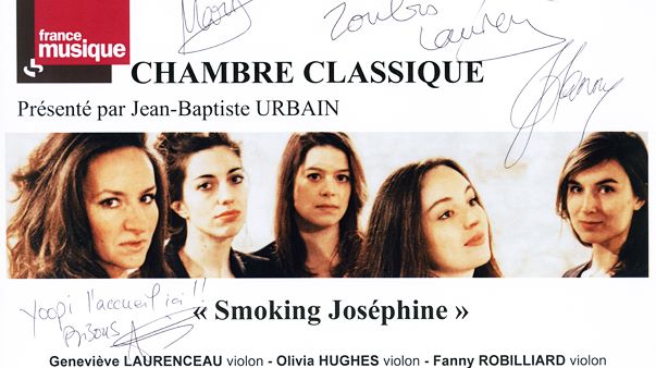 Livre d'or Chambre Classique Smoking Joséphine