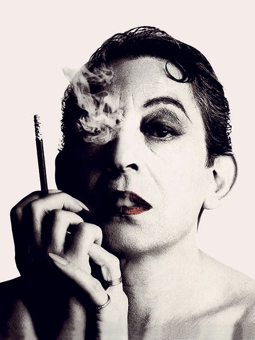 William Klein, "Serge Gainsbourg", (album cover of Love on the Beat), Paris, France, 1984