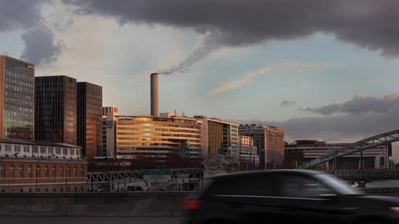 Sur les quais de la Seine, à Paris, avril 2018. ©Radio France - Manuel Cohen / MCOHEN