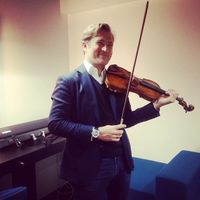 Renaud Capuçon dans sa loge - Radio France - Auditorium