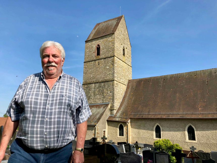 Steinbrunn-le-haut, Georges MARTIN, pdt Conseil de Fabrique