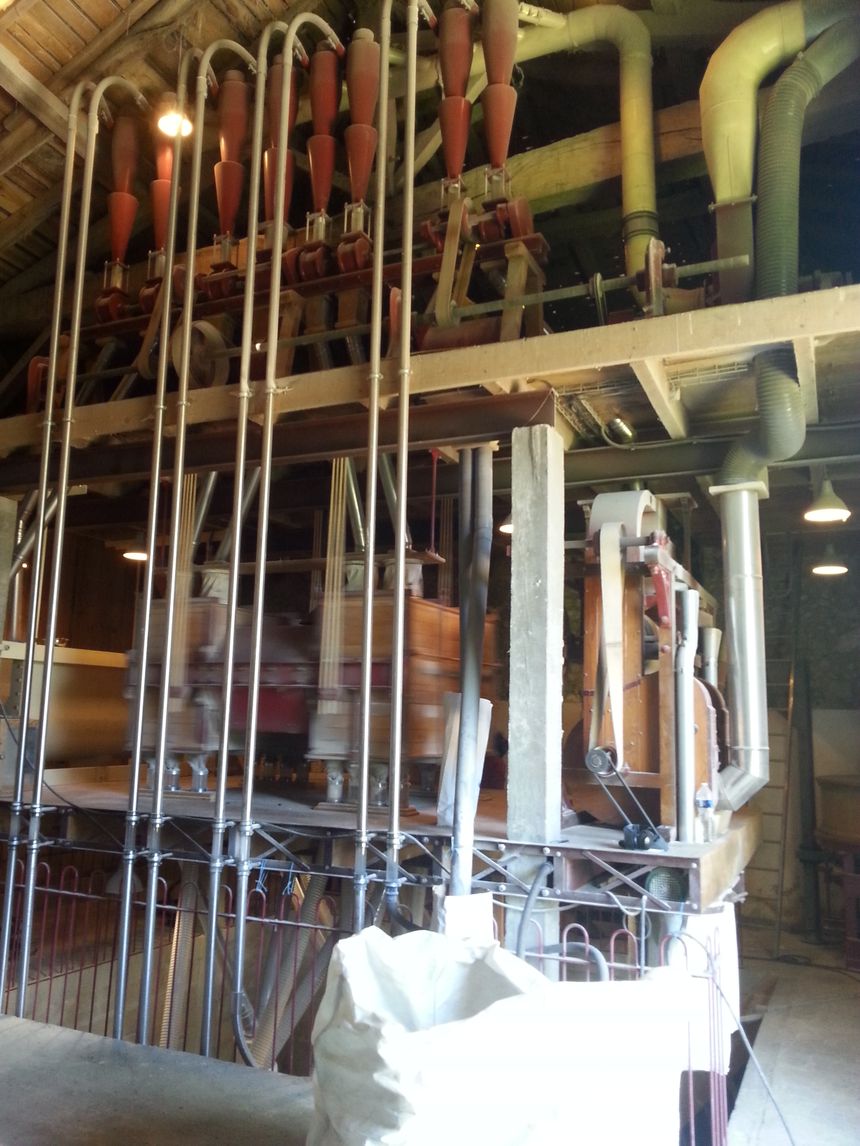 Dans le Moulin de Bobina à St Martin de Ribérac