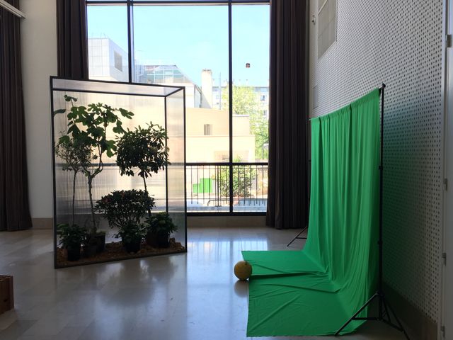 Installation de Marianne Vieulès au Salon de Montrouge 2018