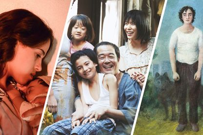 Images promotionnelle et affiches des films suivants : "Sofia" de Meryem Benm'Barek, "Une affaire de famille" de Kore-Eda et "Heureux comme Lazzaro" d'Alice Rohrwacher Images promotionnelle et affiches des films suivants : "Sofia" de Meryem Benm'Barek, "Une affaire de famille" de Kore-Eda et "Heureux comme Lazzaro" d'Alice Rohrwacher