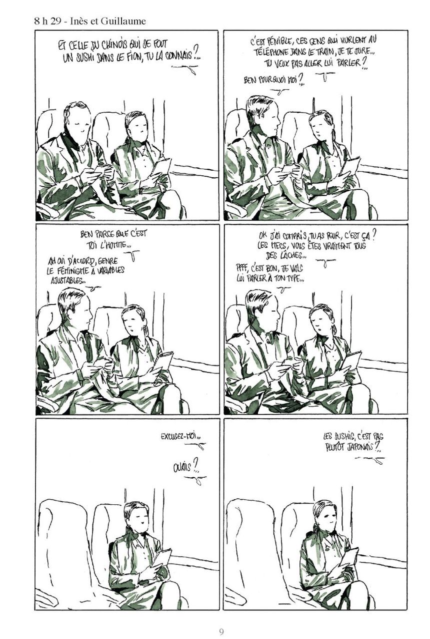 Page 9 de "Moins qu'hier (plus que demain)" de Fabcaro