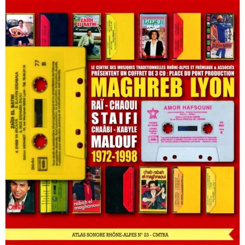 La compilation "Maghreb Lyon - Place du Pont production - 1972-1998"