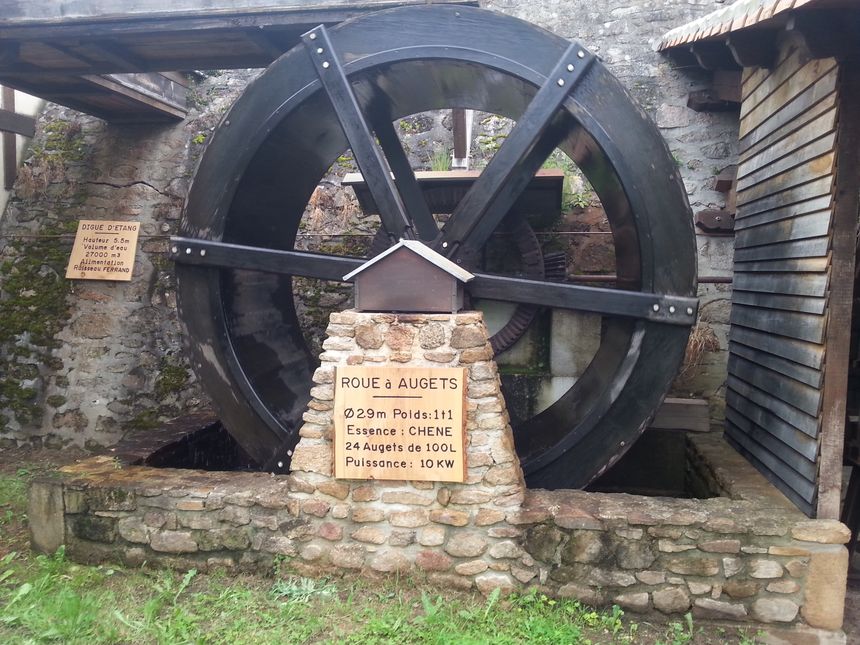 Roue à Augets