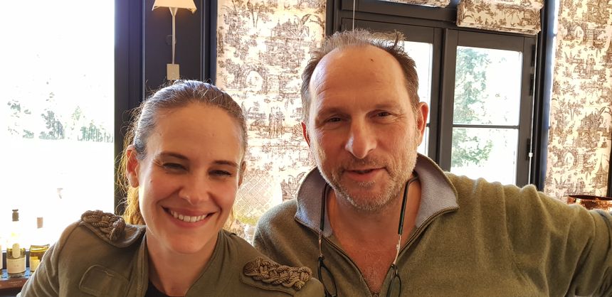Gilles Dudognon et Aude Bourliataux aux commandes de la Chapelle Saint Martin à Nieul