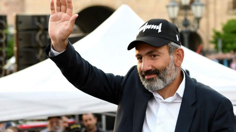 Nikol Pachinian a parcouru le pays ces dernières semaines