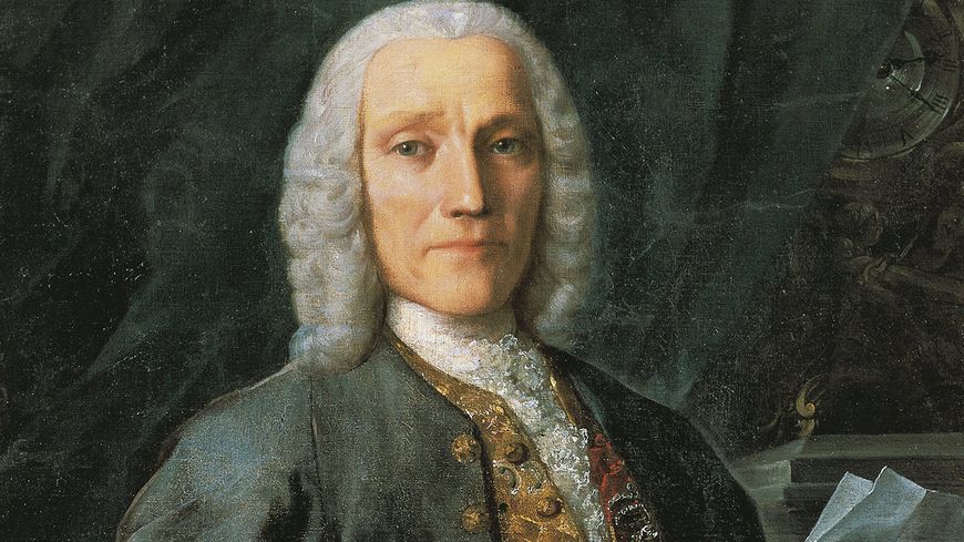 Portrait du compositeur Domenico Scarlatti (Naples, 1685 - Madrid, 1757).