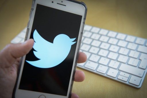 Logo Twitter sur un smartphone